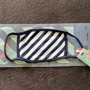 Off-White black/white diag face mask